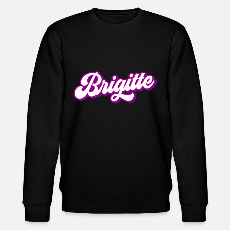 Brigitte | Farben änderbar - Stanley/Stella Unisex Bio-Sweatshirt CHANGER  - Schwarz