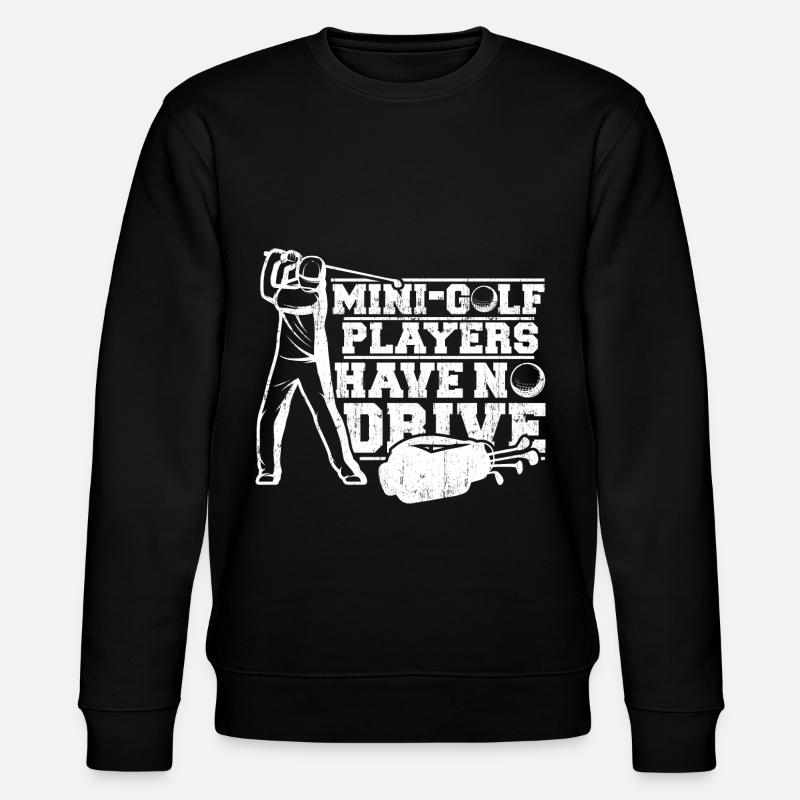 Golf golf terrain de golf - Sweat bio CHANGER Stanley/Stella Unisexe - noir