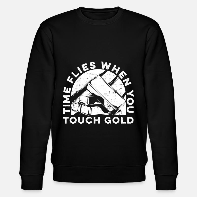 Gold Mining Gold Mine - Stanley/Stella CHANGER Unisex Organic Sweatshirt - black
