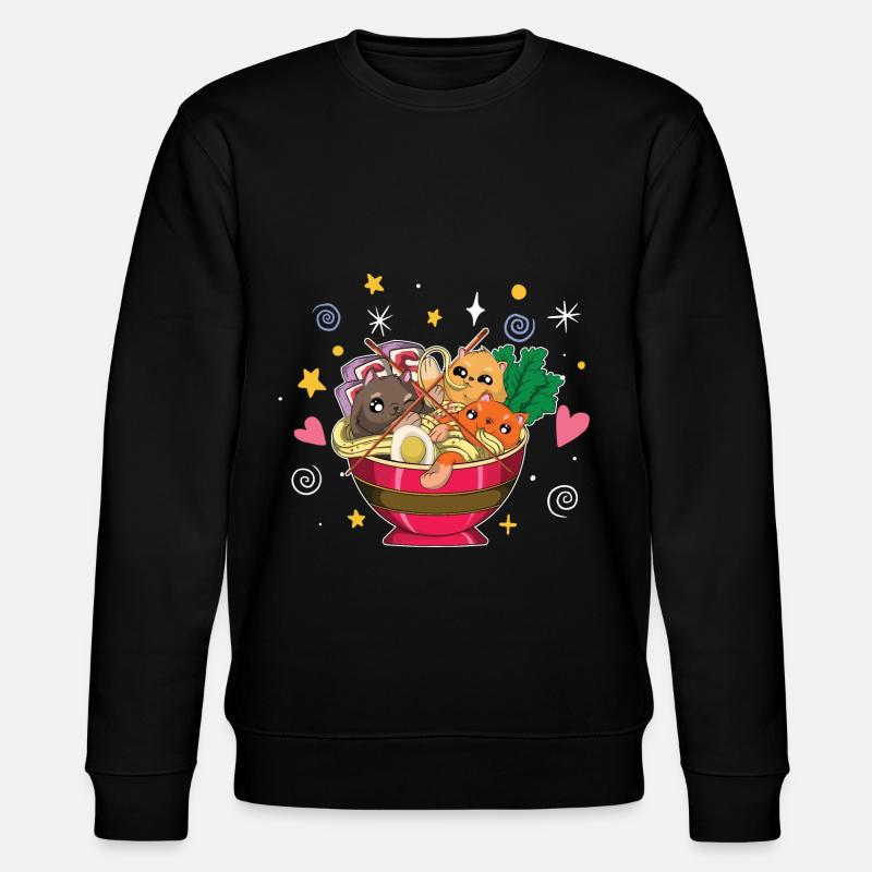 Ramen - Stanley/Stella Unisex Bio-Sweatshirt CHANGER - Schwarz