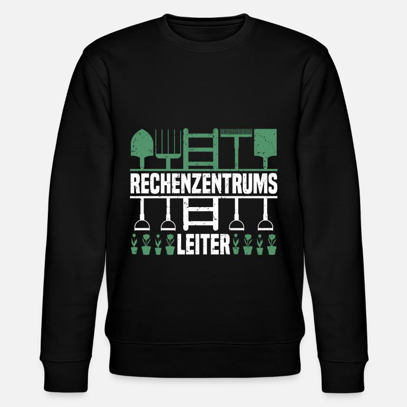 Rechenzentrumsleiter Rechen & Leiter Garten - Stanley/Stella Unisex Bio-Sweatshirt CHANGER - Schwarz