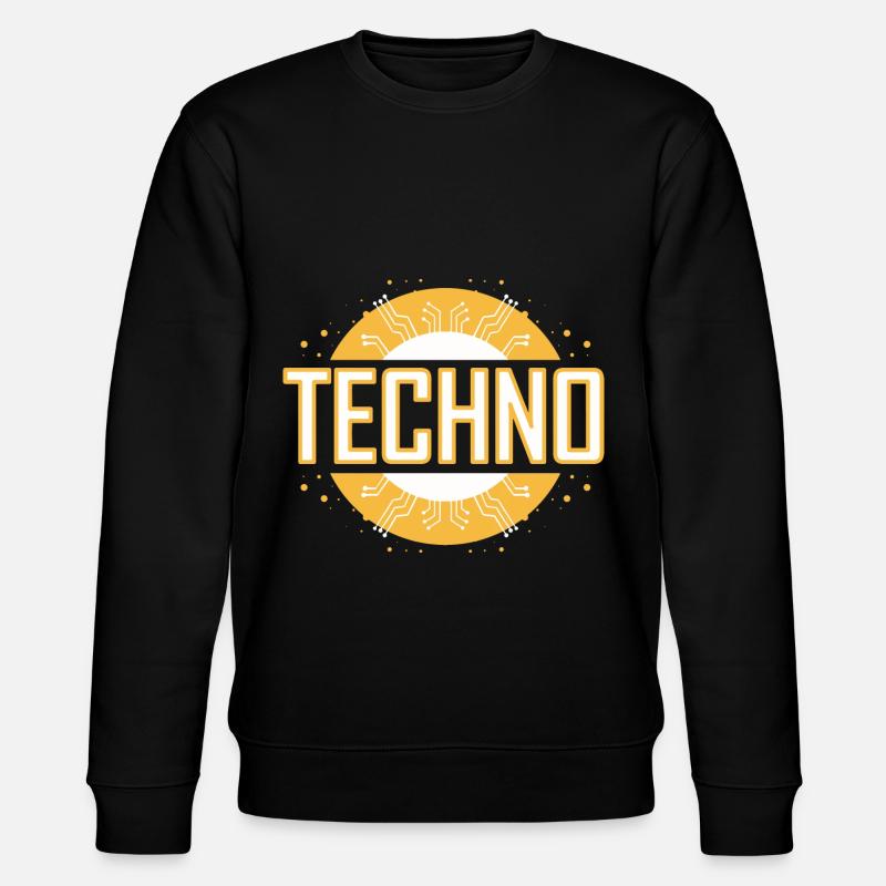 Techno - Sweat bio CHANGER Stanley/Stella Unisexe - noir