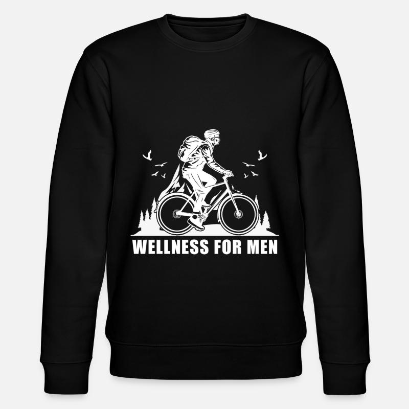 MTB Mountainbike - Stanley/Stella Unisex Bio-Sweatshirt CHANGER  - Schwarz
