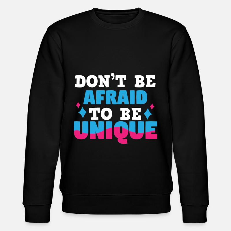 Unique Unique Personality Development - Stanley/Stella CHANGER Unisex Organic Sweatshirt - black
