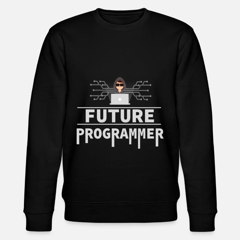 Programmierer Coder Software Entwickler - Stanley/Stella Unisex Bio-Sweatshirt CHANGER - Schwarz