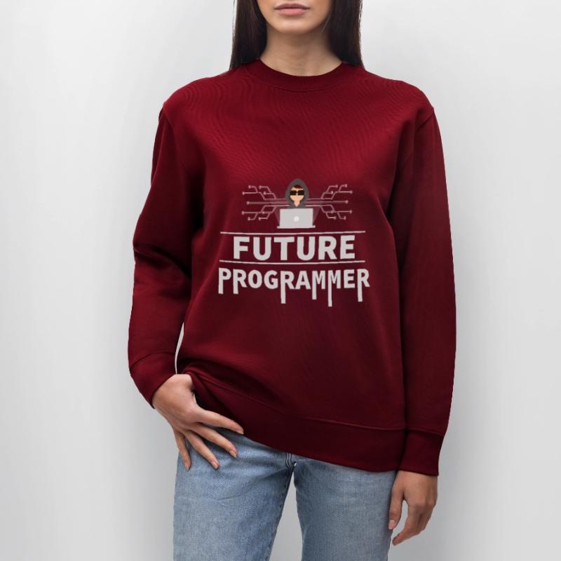 Programmierer Coder Software Entwickler Stanley/Stella Unisex Bio-Sweatshirt CHANGER 