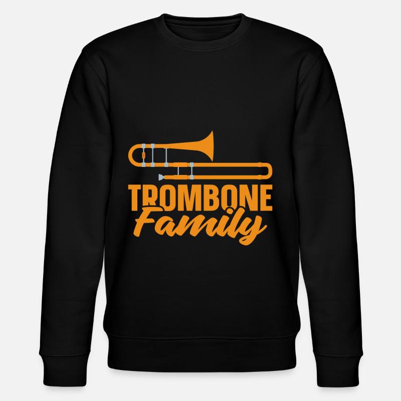 Trombone - Sweat bio CHANGER Stanley/Stella Unisexe - noir