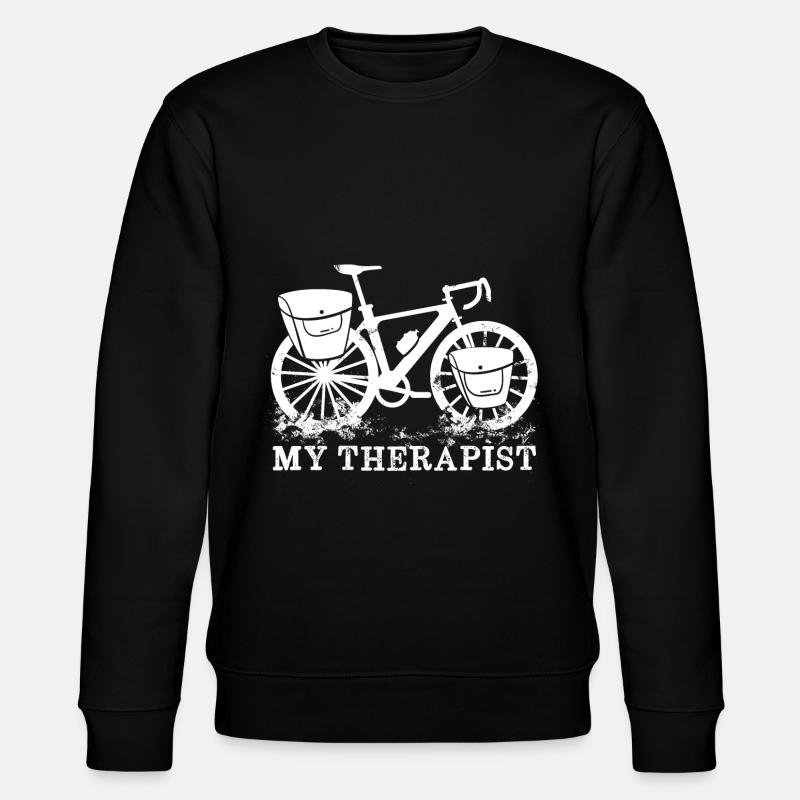 Balade à vélo Cyclisme - Sweat bio CHANGER Stanley/Stella Unisexe - noir