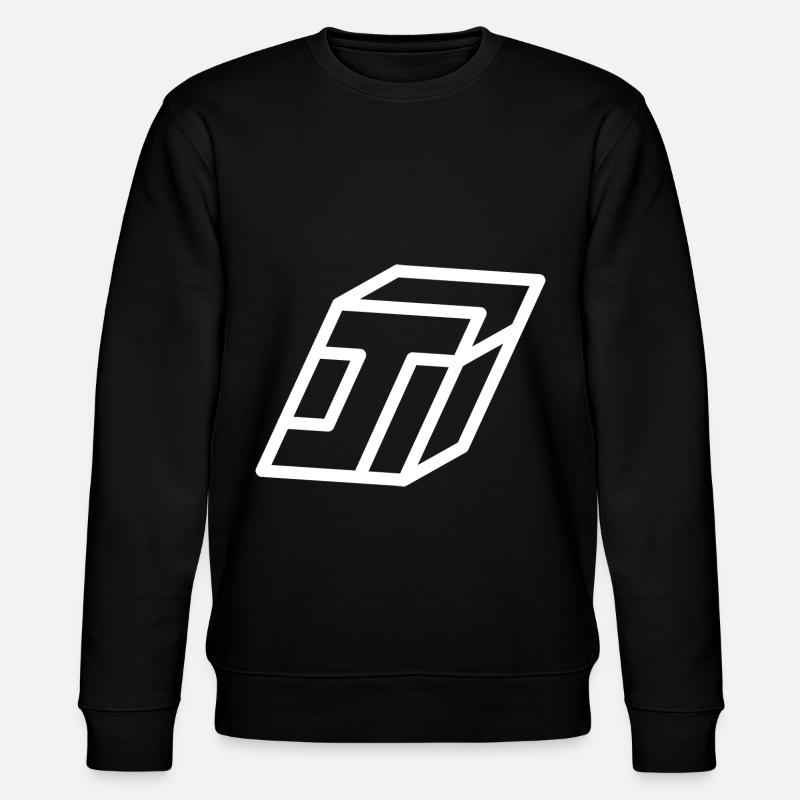 Lettre cadre J - Sweat bio CHANGER Stanley/Stella Unisexe - noir