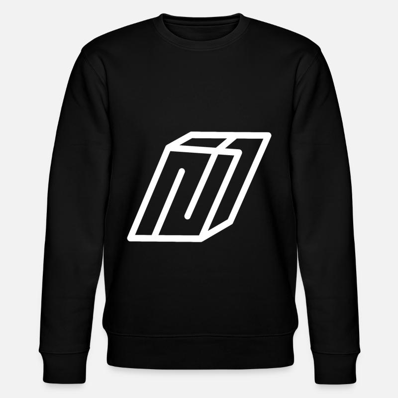 Lettre d’esquisse N - Sweat bio CHANGER Stanley/Stella Unisexe - noir