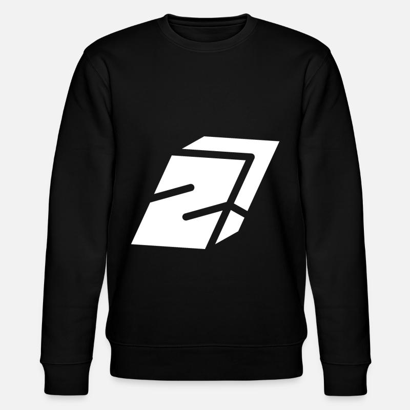 Abstract Z-Brief - Stanley/Stella Unisex Bio-Sweatshirt CHANGER  - Schwarz