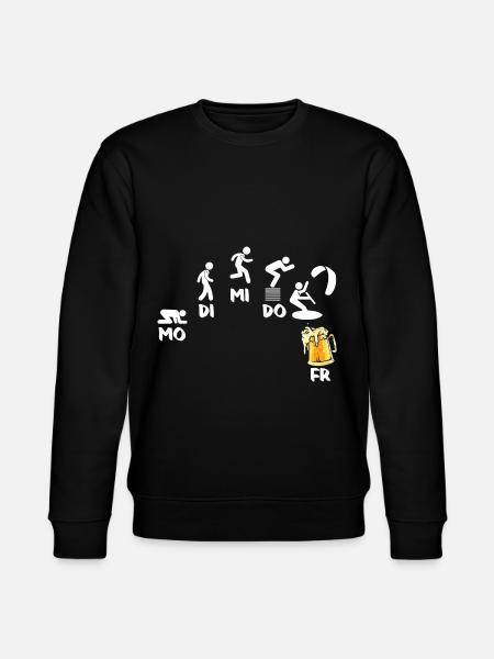 Kitesurfing Kiteboarding Kite Kite Kiten - Stanley/Stella CHANGER Unisex Organic Sweatshirt - black