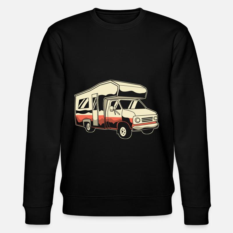 Caravane Camping-car Caravan Camper - Sweat bio CHANGER Stanley/Stella Unisexe - noir