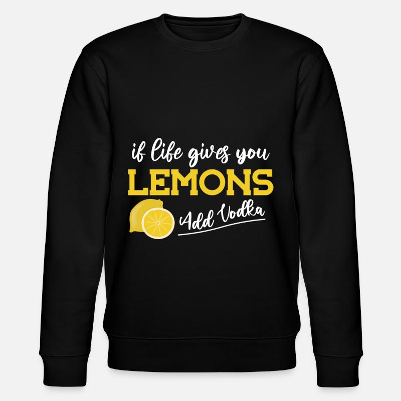 Vodka Wodka - Sweat bio CHANGER Stanley/Stella Unisexe - noir