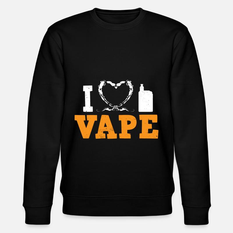 Cigarette électrique E-Cigarette E-Shisha Vape - Sweat bio CHANGER Stanley/Stella Unisexe - noir