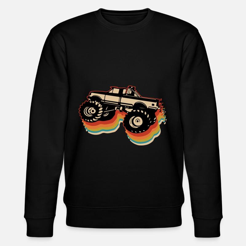 Monstertruck - Stanley/Stella Unisex Bio-Sweatshirt CHANGER  - Schwarz
