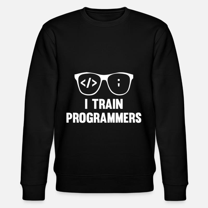 Programmierer Coder Software Entwickler - Stanley/Stella Unisex Bio-Sweatshirt CHANGER  - Schwarz