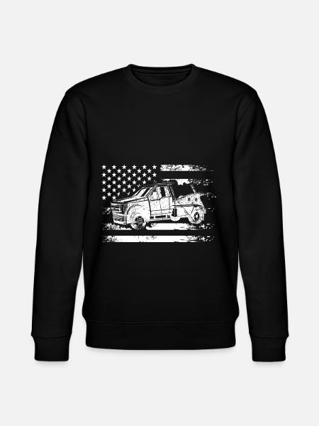 Abschleppwagen Abschleppdienst Abschlepper - Stanley/Stella Unisex Bio-Sweatshirt CHANGER  - Schwarz