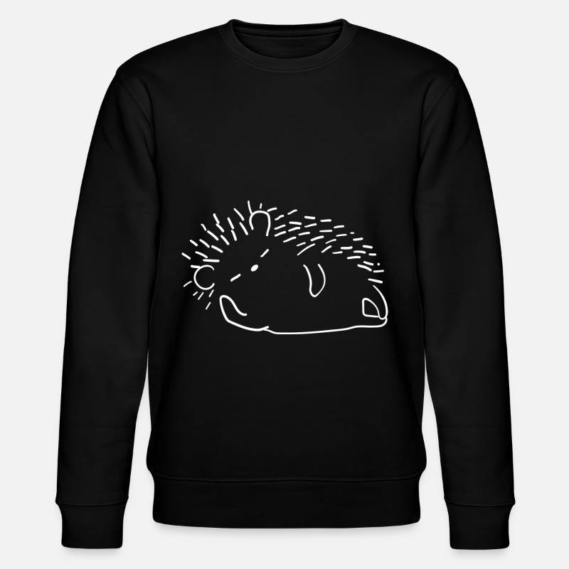 Igel - Stanley/Stella Unisex Bio-Sweatshirt CHANGER  - Schwarz