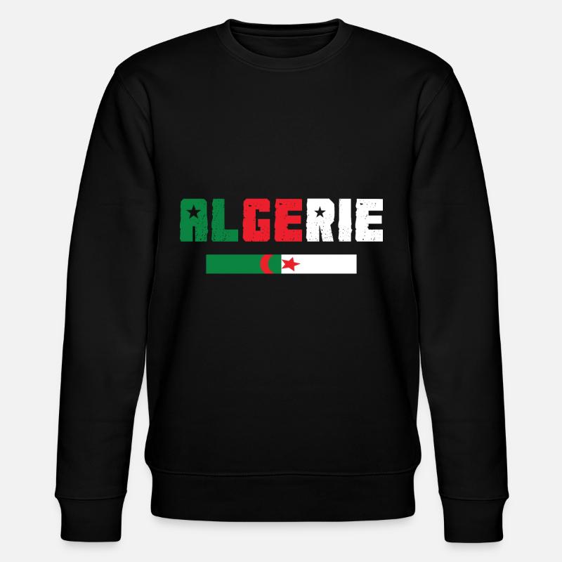 Algerie - Sweat bio CHANGER Stanley/Stella Unisexe - noir