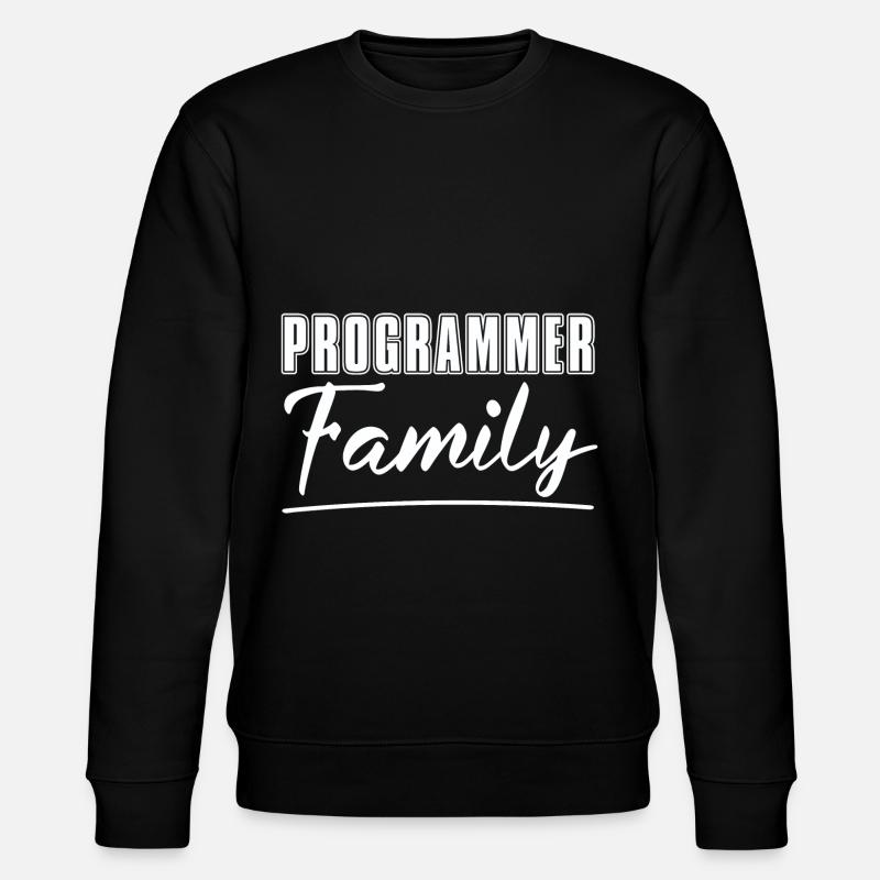 Programmierer Coder Software Entwickler - Stanley/Stella Unisex Bio-Sweatshirt CHANGER  - Schwarz