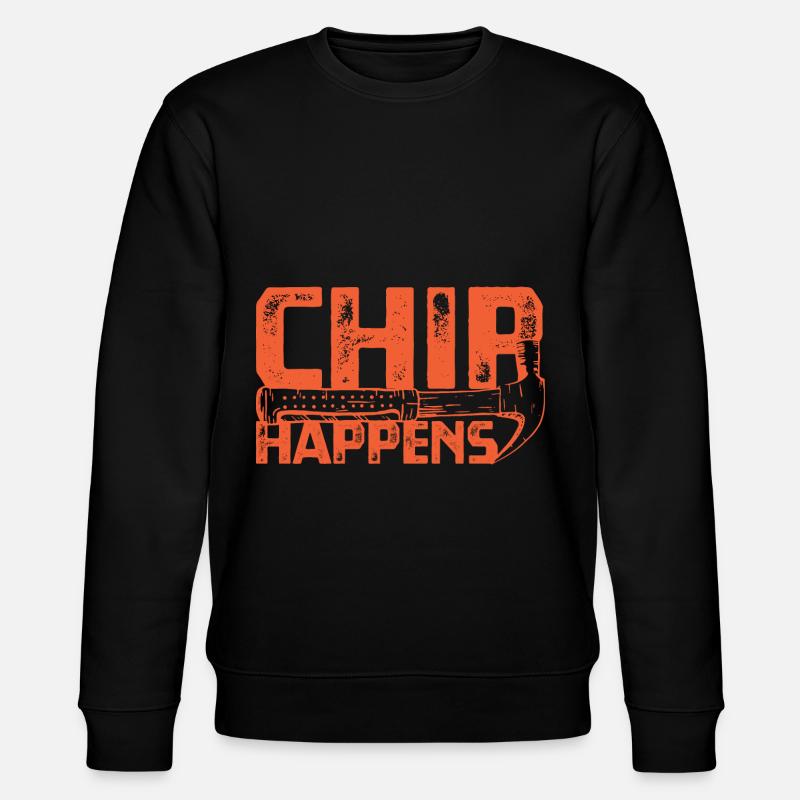 Menuisier menuisier menuisier - Sweat bio CHANGER Stanley/Stella Unisexe - noir