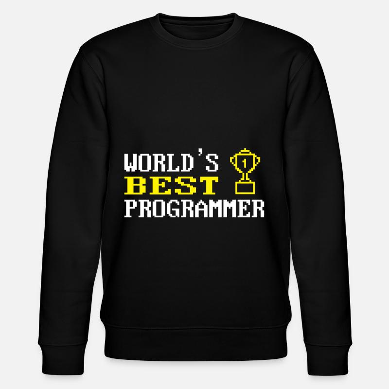 Programmierer Coder Software Entwickler - Stanley/Stella Unisex Bio-Sweatshirt CHANGER  - Schwarz