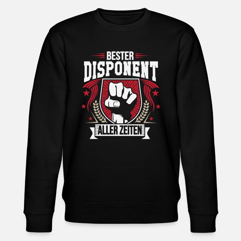 Bester Disponent aller zeiten - Stanley/Stella Unisex Bio-Sweatshirt CHANGER  - Schwarz