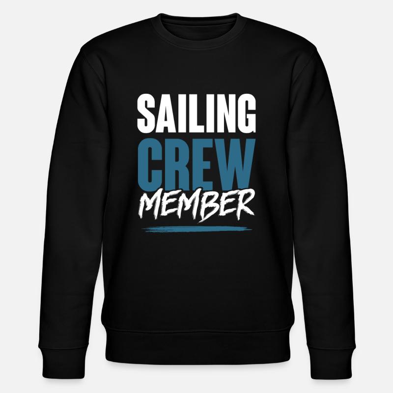 Sailing Crew - Stanley/Stella Unisex Bio-Sweatshirt CHANGER  - Schwarz