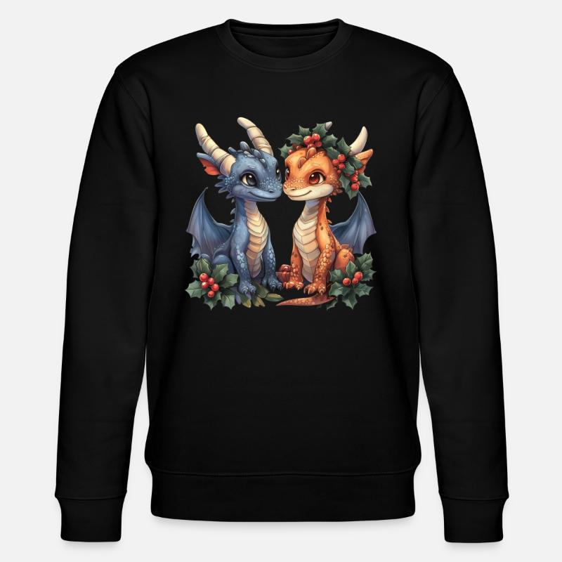 Dragon Noël Gui Mignon Anime - Sweat bio CHANGER Stanley/Stella Unisexe - noir