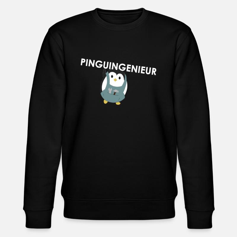 ingénieur - Sweat bio CHANGER Stanley/Stella Unisexe - noir