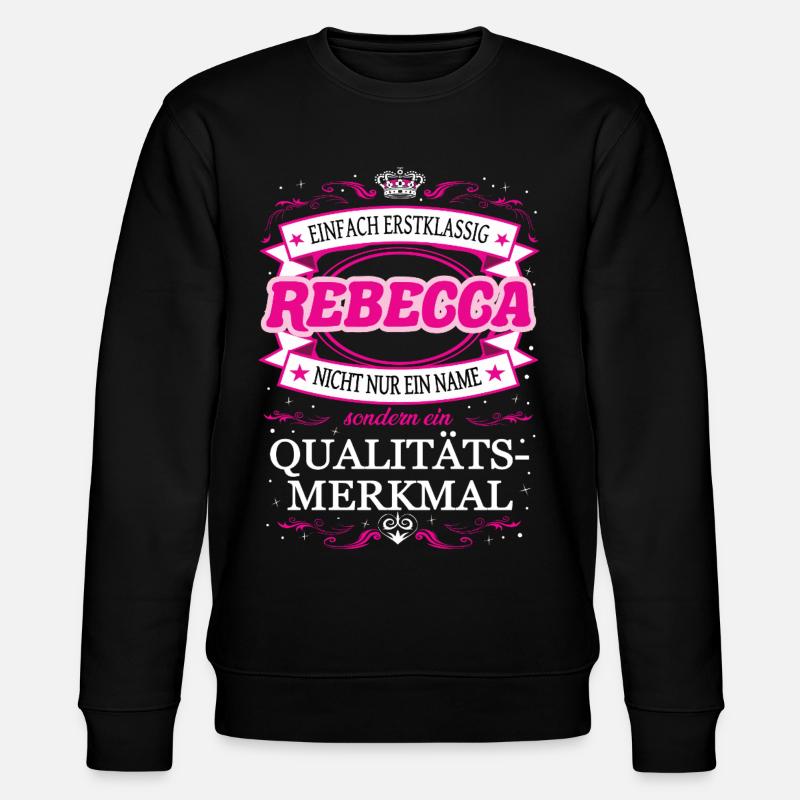Qualitätsmerkmal Rebecca einfach Erstklassig - Stanley/Stella Unisex Bio-Sweatshirt CHANGER - Schwarz