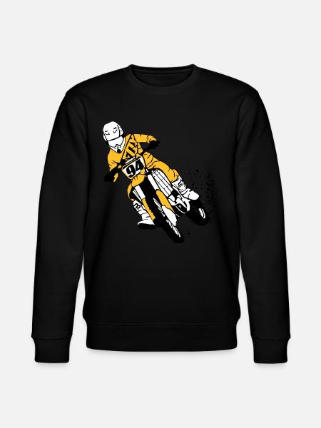 Moto Cross - Stanley/Stella CHANGER Unisex Organic Sweatshirt - black