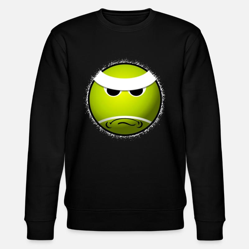 Mad Tennis - Stanley/Stella Unisex Bio-Sweatshirt CHANGER  - Schwarz