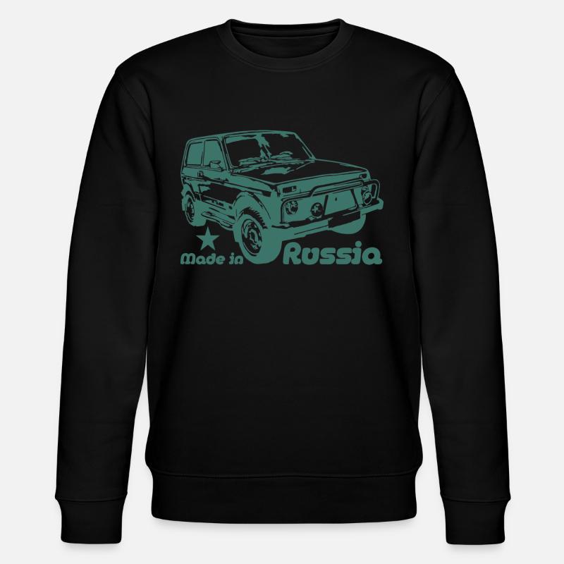 Lada Niva - Stanley/Stella Unisex Bio-Sweatshirt CHANGER  - Schwarz