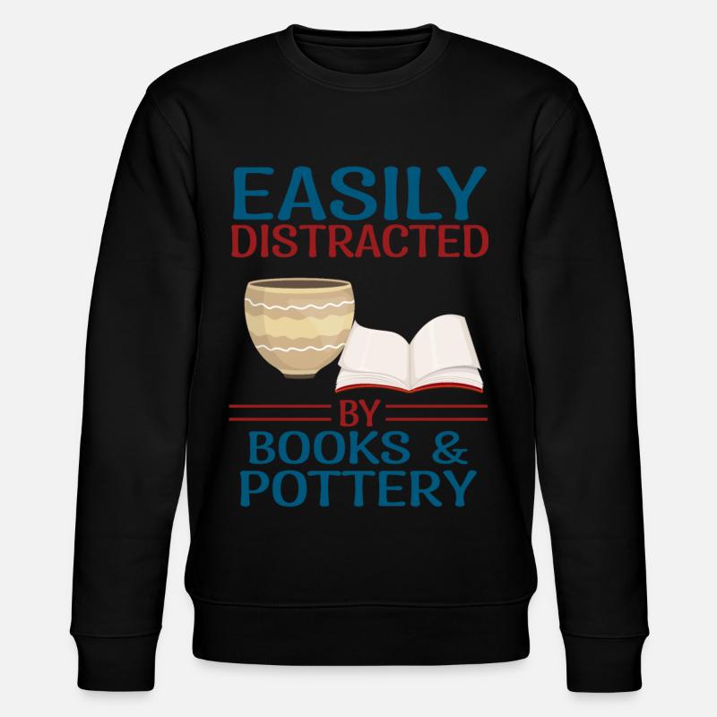 Make pottery - Stanley/Stella CHANGER Unisex Organic Sweatshirt - black
