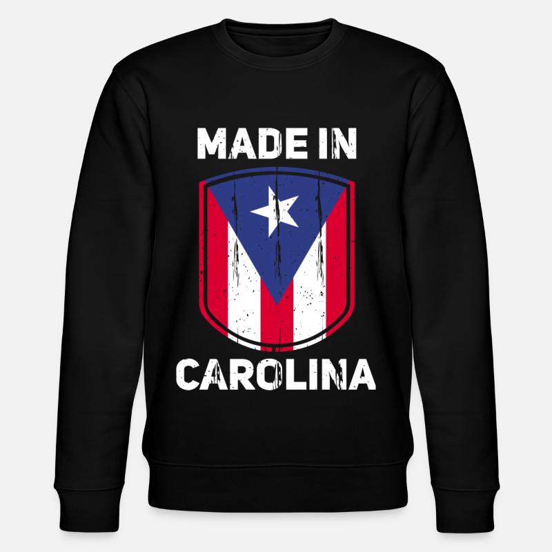 Puerto Rico - Stanley/Stella Unisex Bio-Sweatshirt CHANGER  - Schwarz