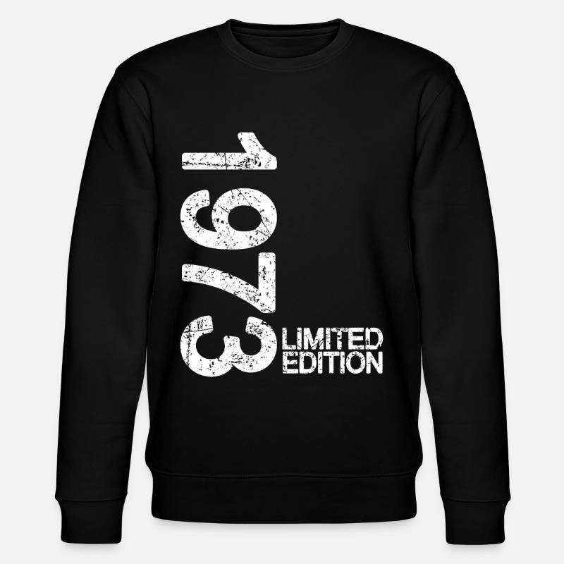 1973 Limited Edition - Stanley/Stella Unisex Bio-Sweatshirt CHANGER  - Schwarz