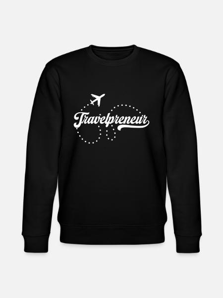 Travel Preneur Travel Agency - Stanley/Stella CHANGER Unisex Organic Sweatshirt - black