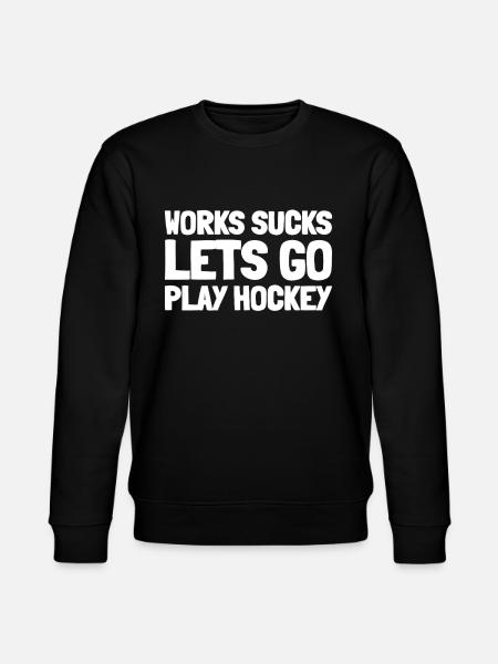 Field hockey - Stanley/Stella CHANGER Unisex Organic Sweatshirt - black