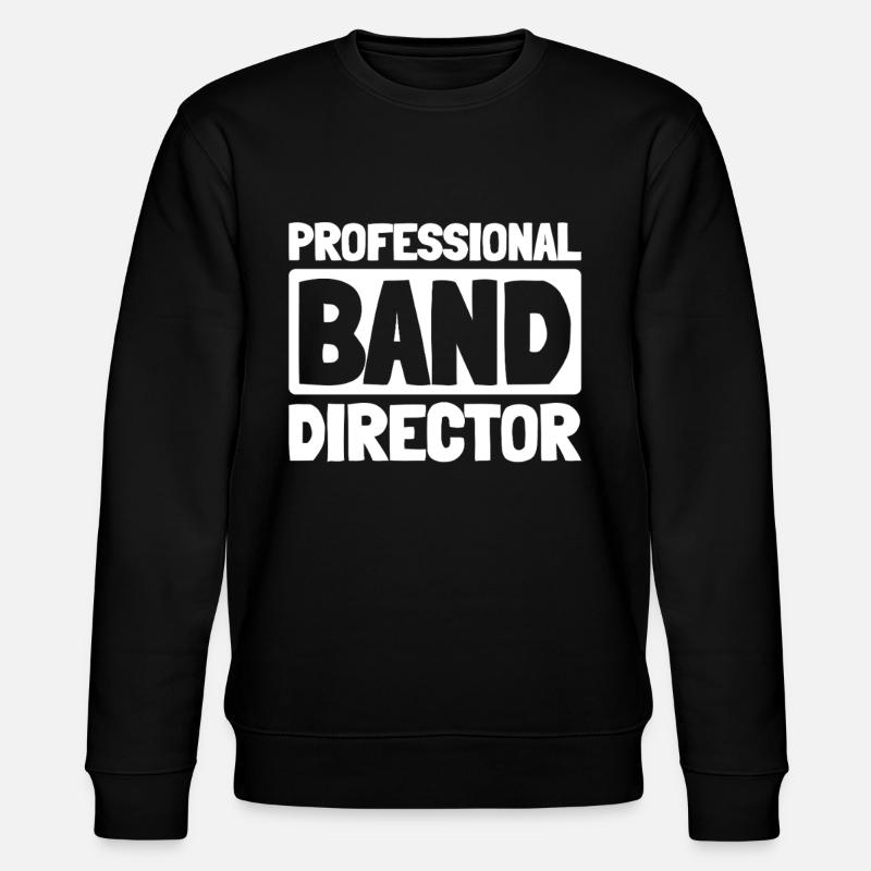 Banddirektor - Stanley/Stella Unisex Bio-Sweatshirt CHANGER  - Schwarz