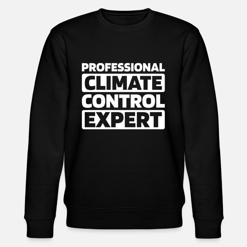 HVAC Technician - Stanley/Stella CHANGER Unisex Organic Sweatshirt - black