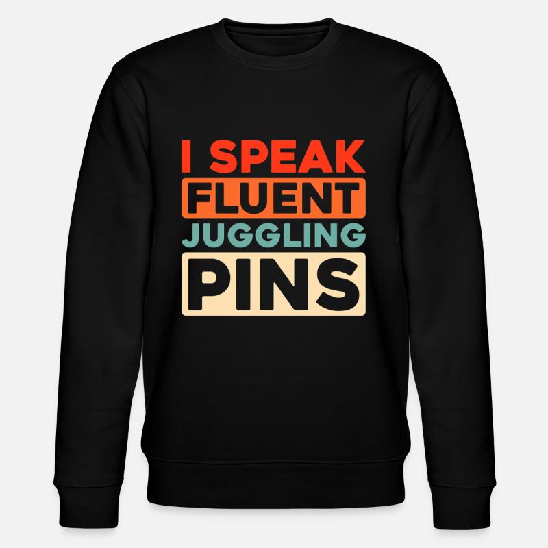 Jongleur - Sweat bio CHANGER Stanley/Stella Unisexe - noir