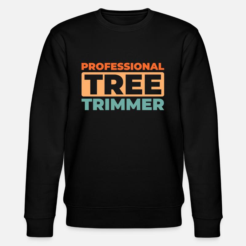 Tree trimmers - Stanley/Stella CHANGER Unisex Organic Sweatshirt - black