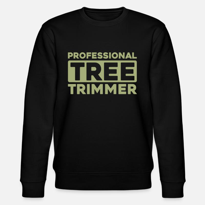 Tree trimmers - Stanley/Stella CHANGER Unisex Organic Sweatshirt - black