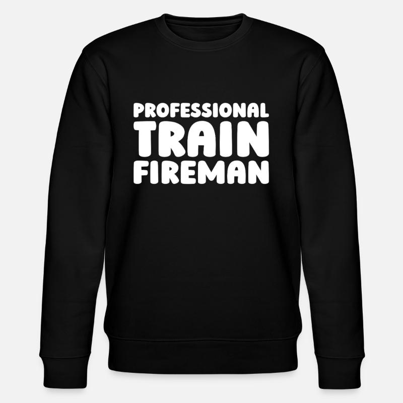 Firefighter Training Training - Stanley/Stella CHANGER Unisex Organic Sweatshirt - black