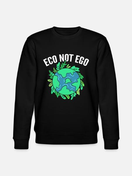 Eco Pas Ego Ecologiste - Sweat bio CHANGER Stanley/Stella Unisexe - noir