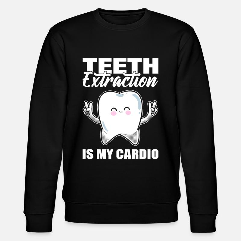 Dentiste dentiste praticien - Sweat bio CHANGER Stanley/Stella Unisexe - noir