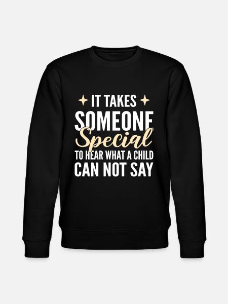 Speech therapist - Stanley/Stella CHANGER Unisex Organic Sweatshirt - black