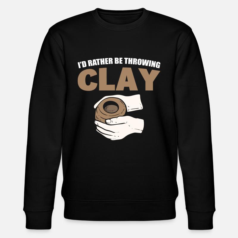 Artiste céramiste - Sweat bio CHANGER Stanley/Stella Unisexe - noir